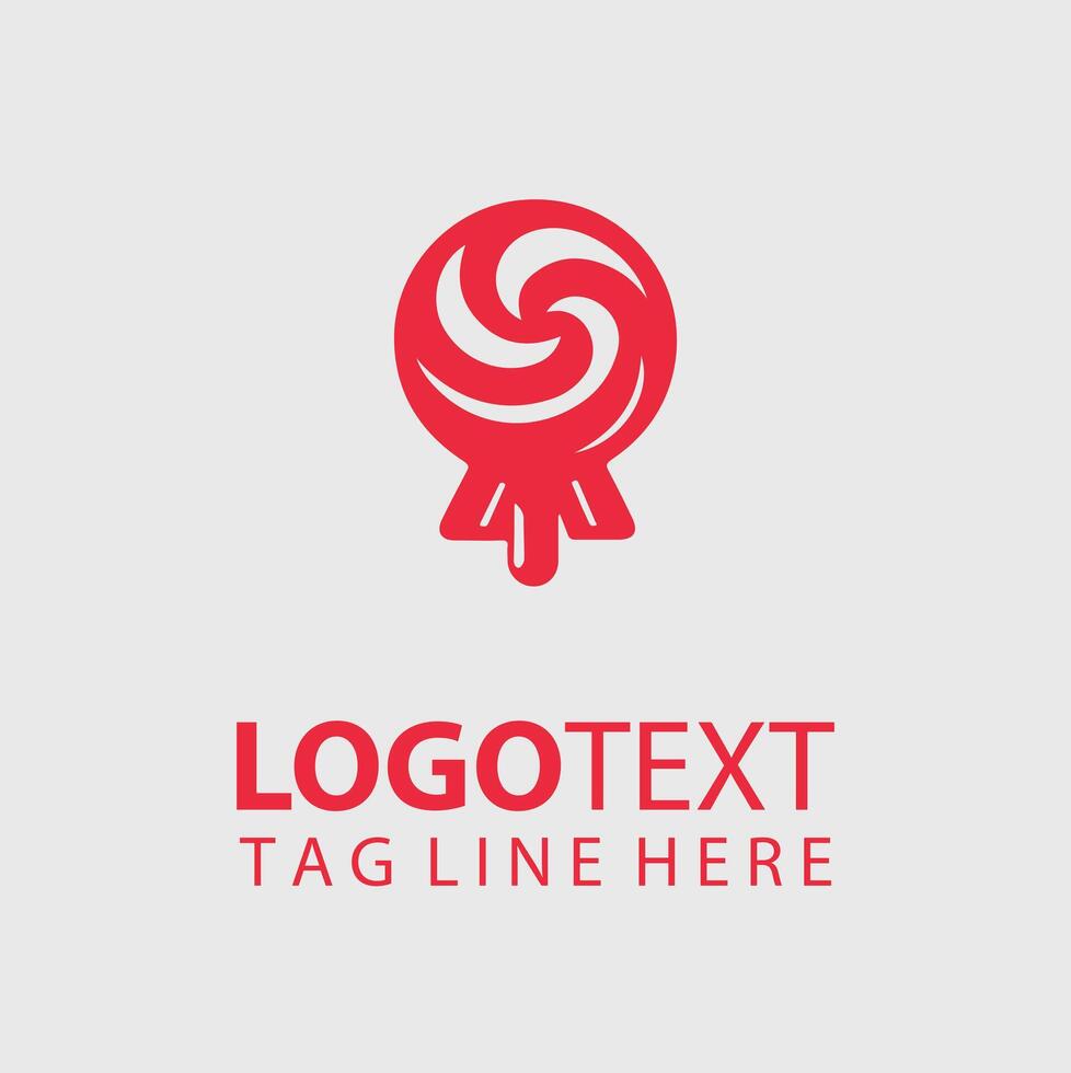Lollipop Logo Illustrations vector