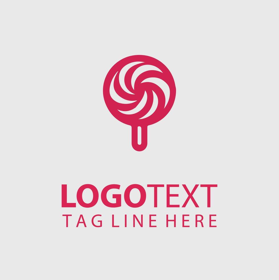 Lollipop Logo Illustrations vector