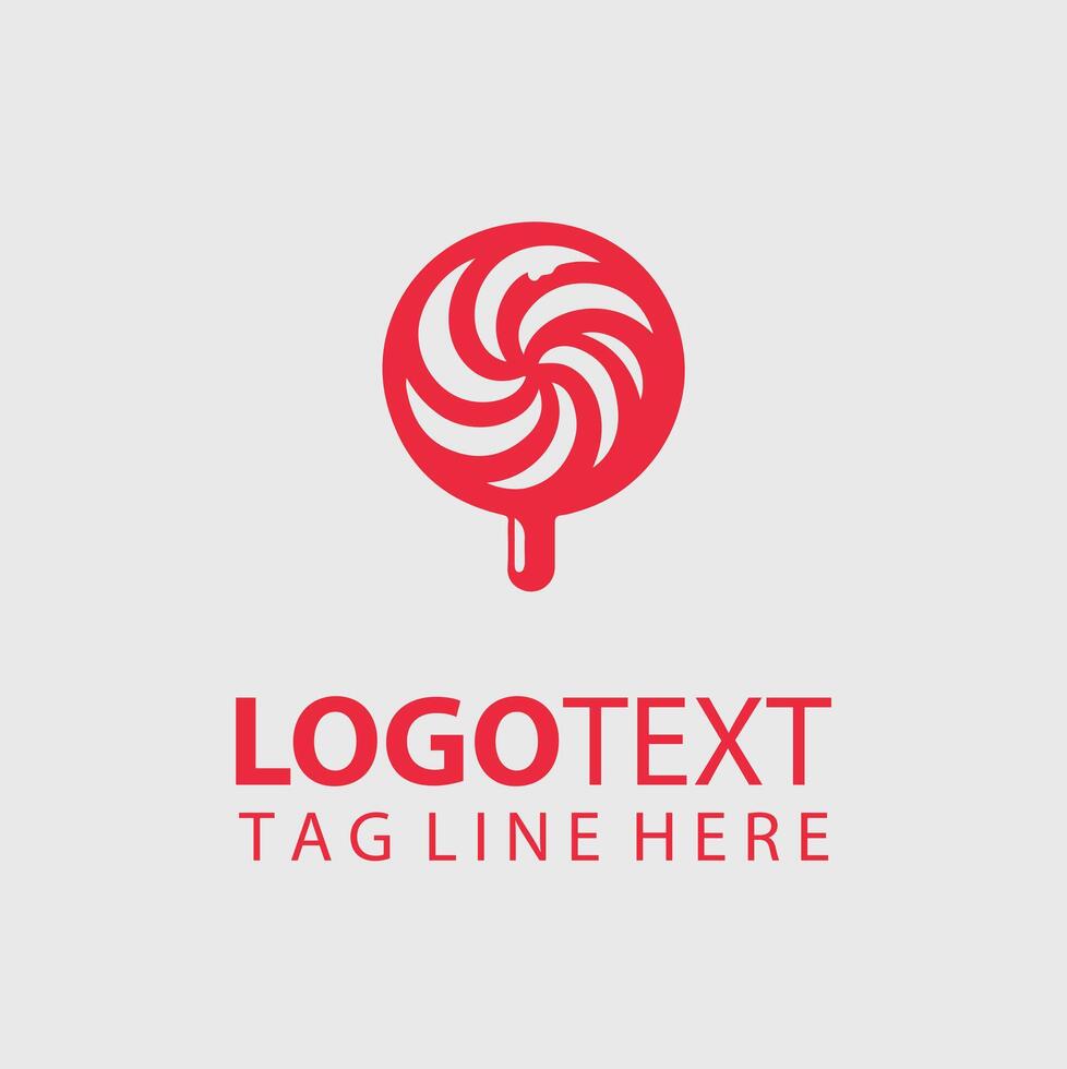 Lollipop Logo Illustrations vector