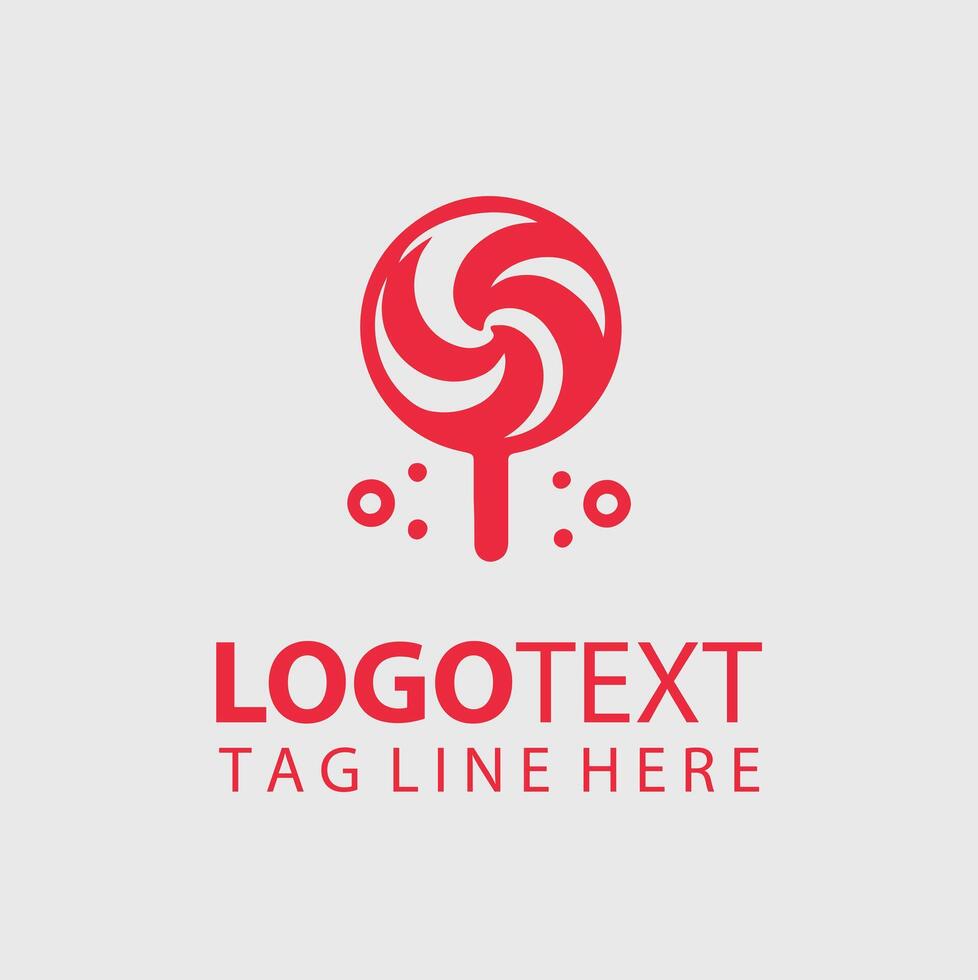 Lollipop Logo Illustrations vector