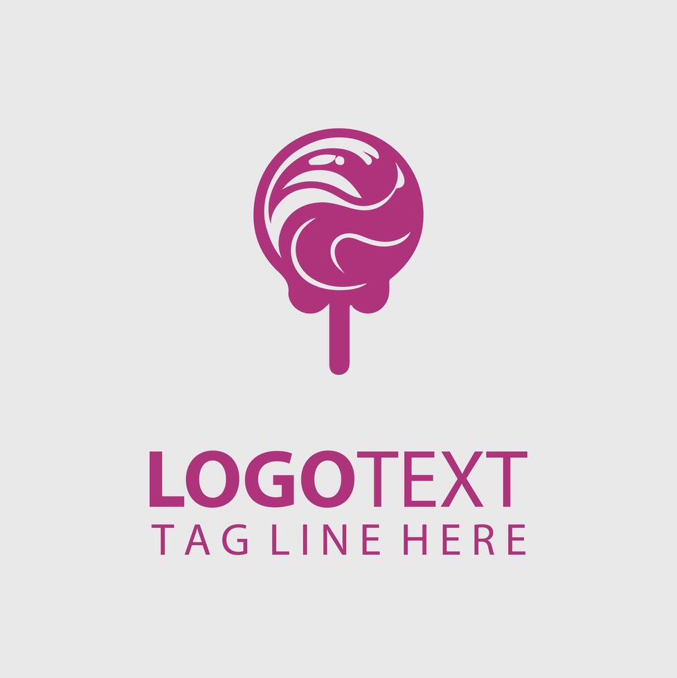 Lollipop Logo Illustrations vector