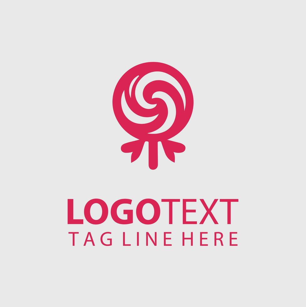 Lollipop Logo Illustration vector