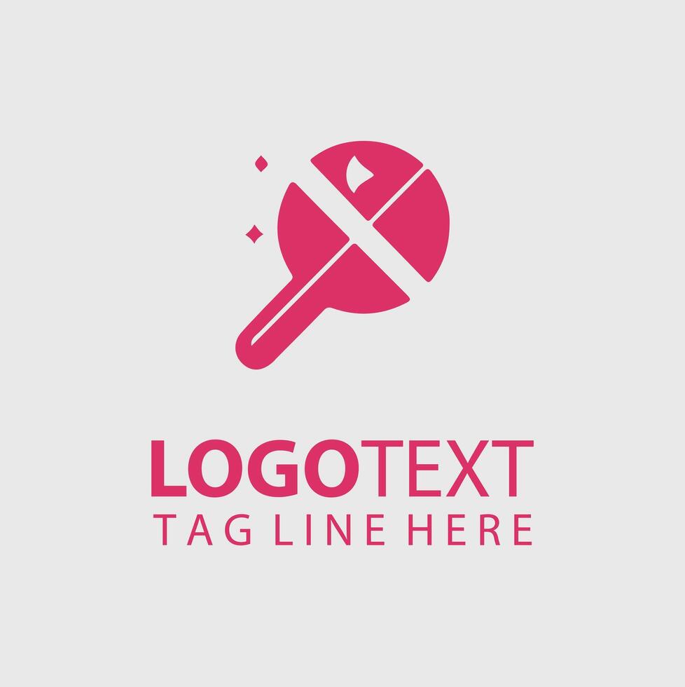 Lollipop Logo Illustration vector