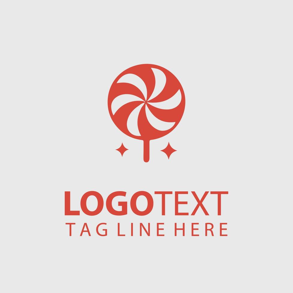 Lollipop Logo Illustration vector