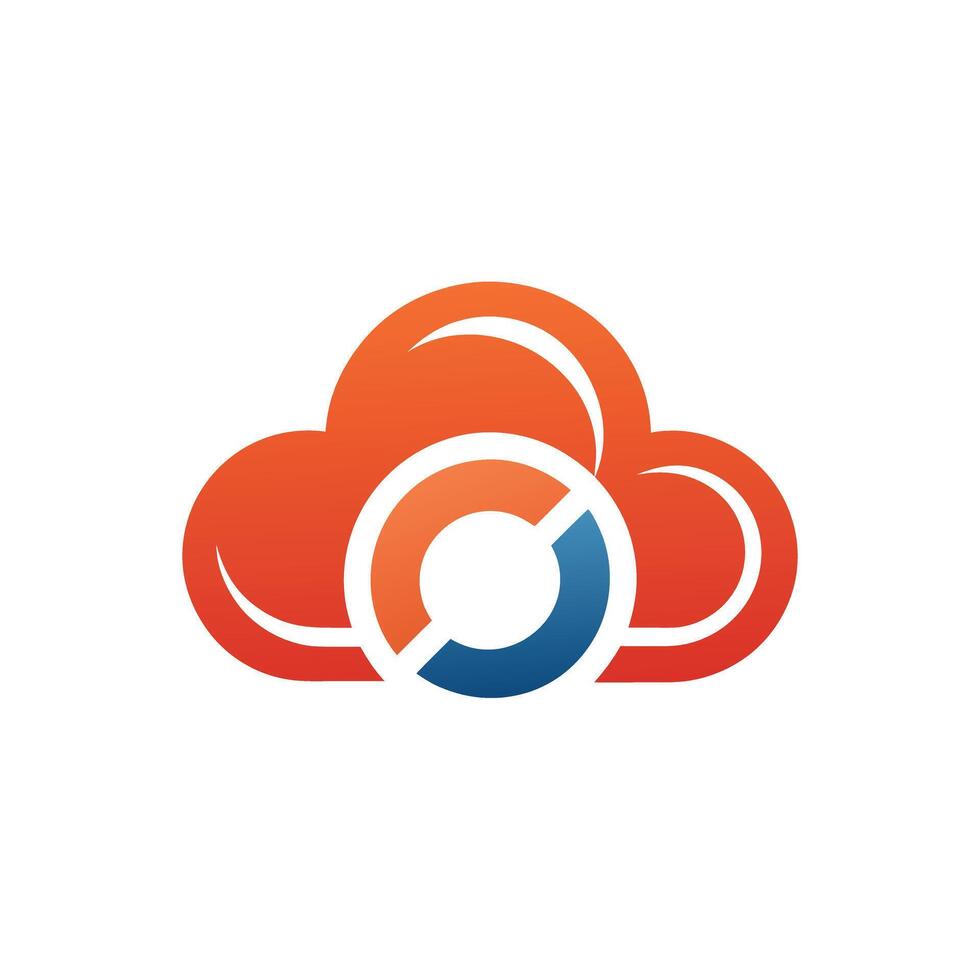 Creative and Elegant Minimalistic Logo Design for Technology and Software Company vector