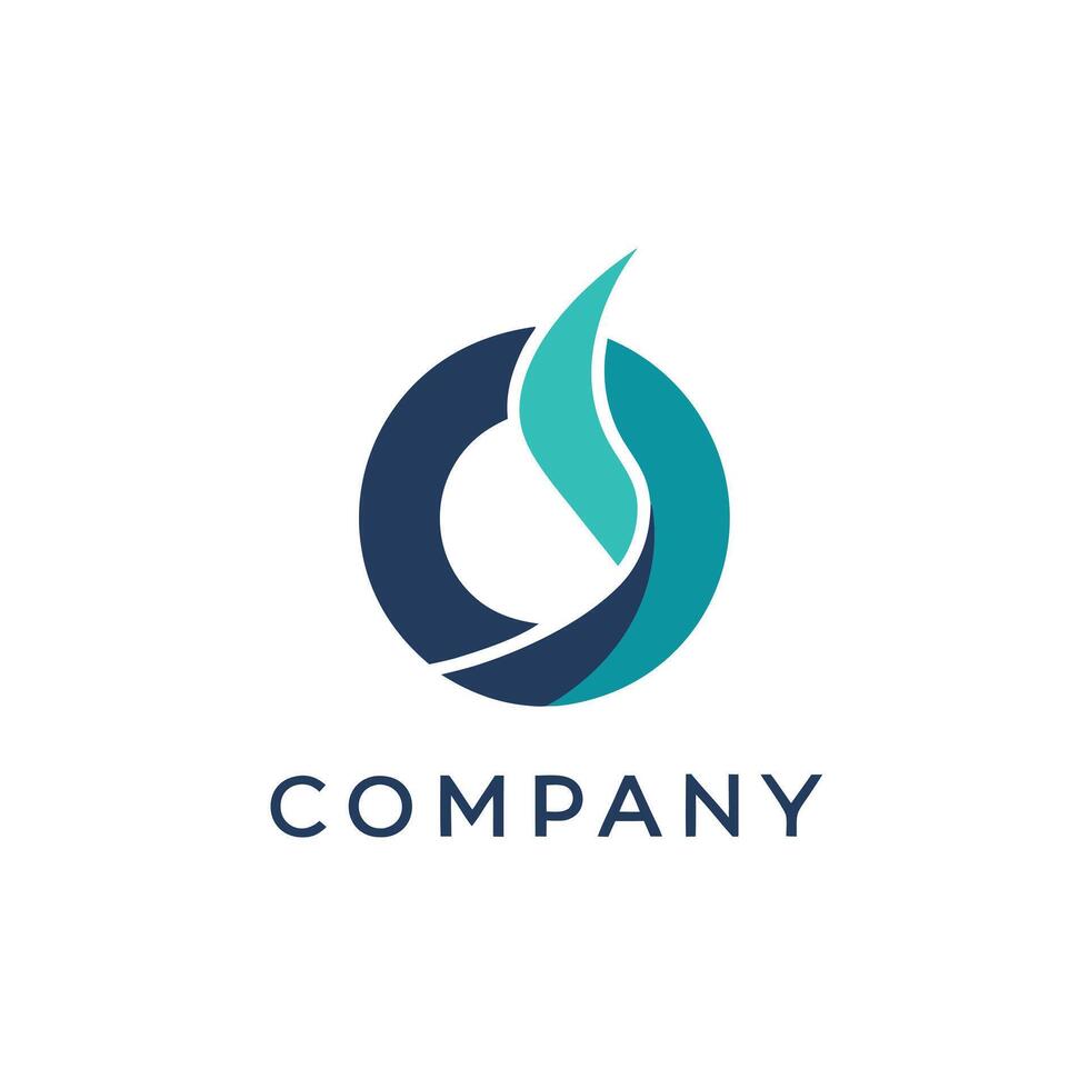 Creative and Elegant Abstract Minimalistic Logo Design for any Brand, Company vector