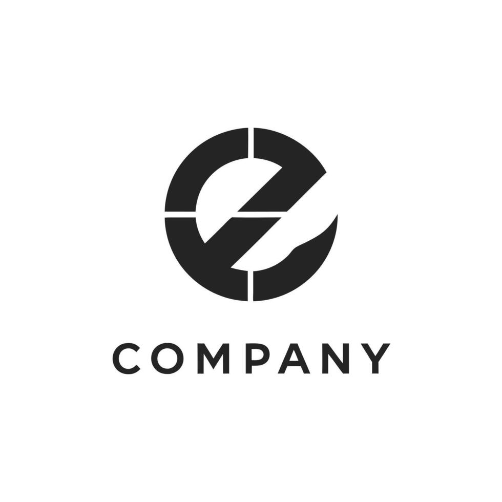 Creative and Elegant Abstract Minimalistic Logo Design for any Brand, Company vector