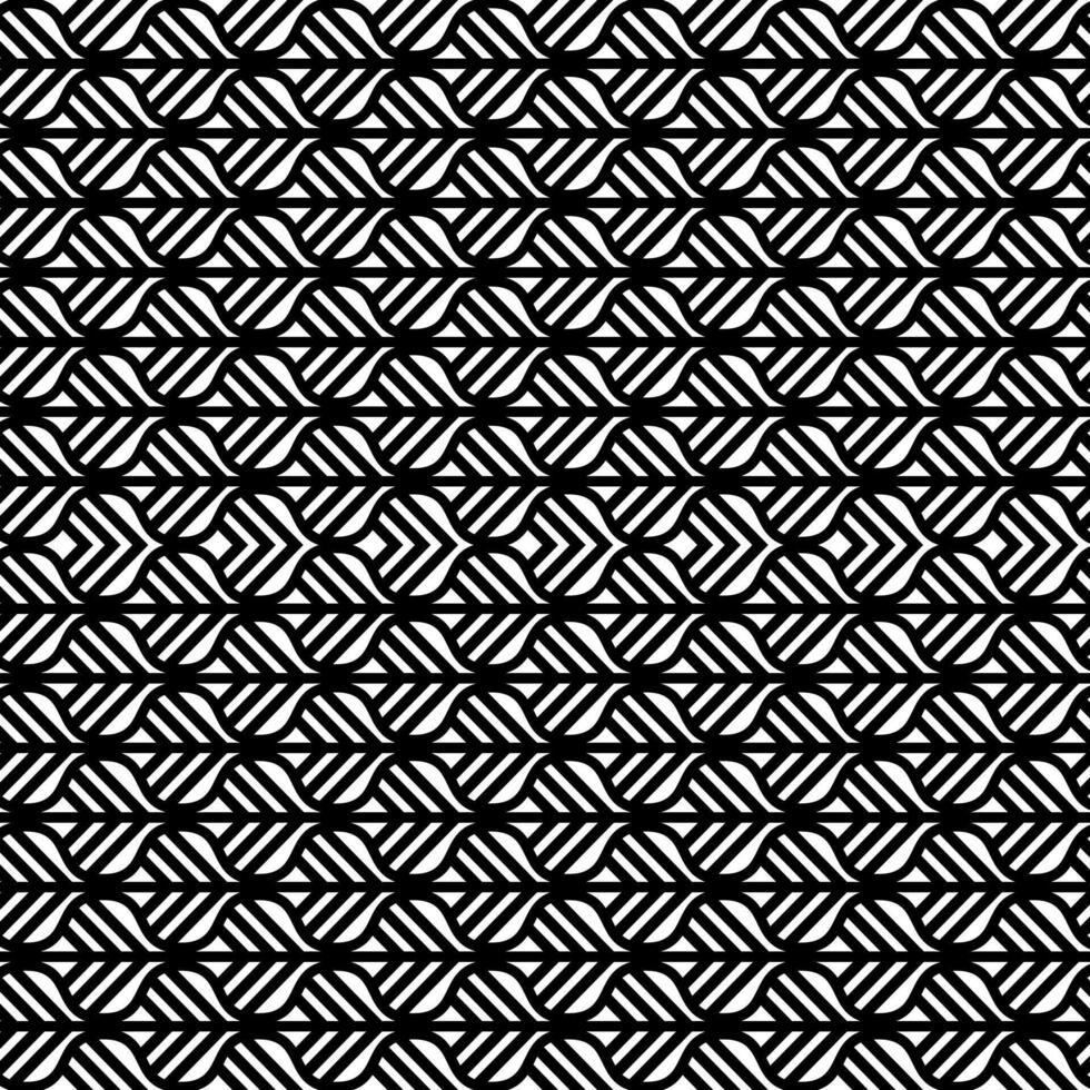 seamless decorative geometric shapes pattern background vector