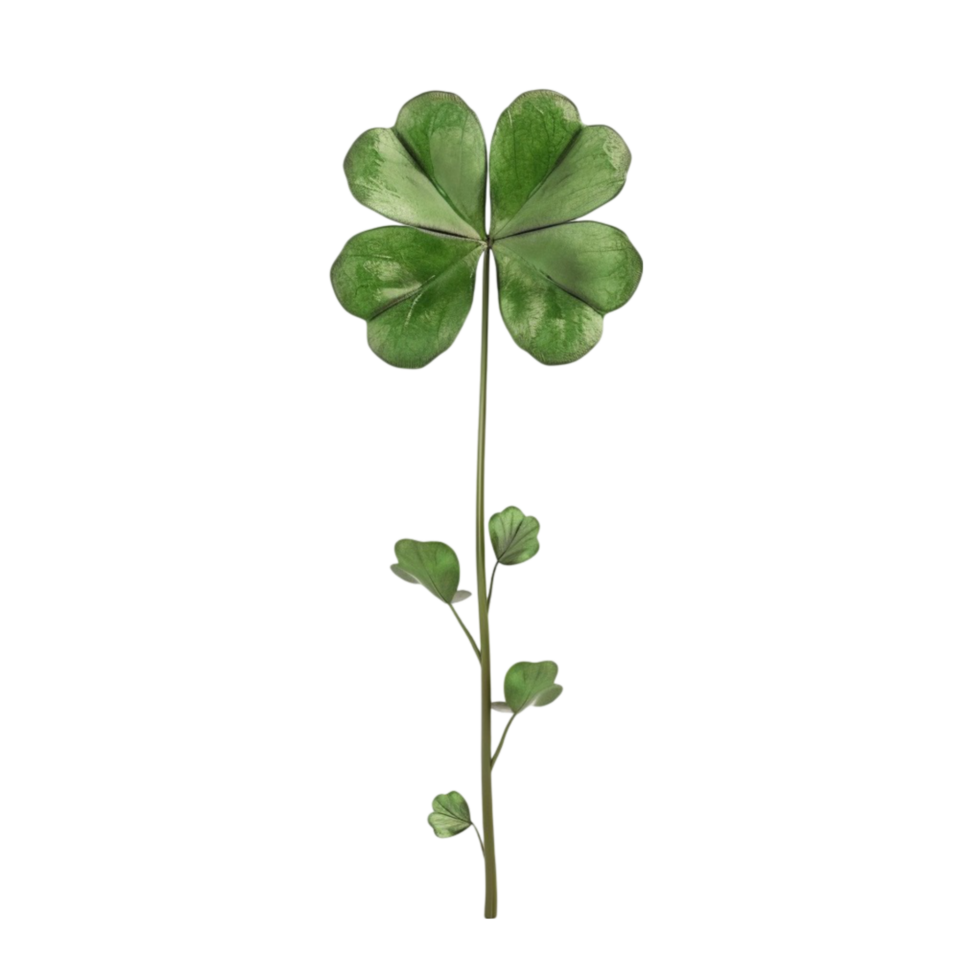 Nature's Green Wonders Leaves on Transparent Background AI-Generative png