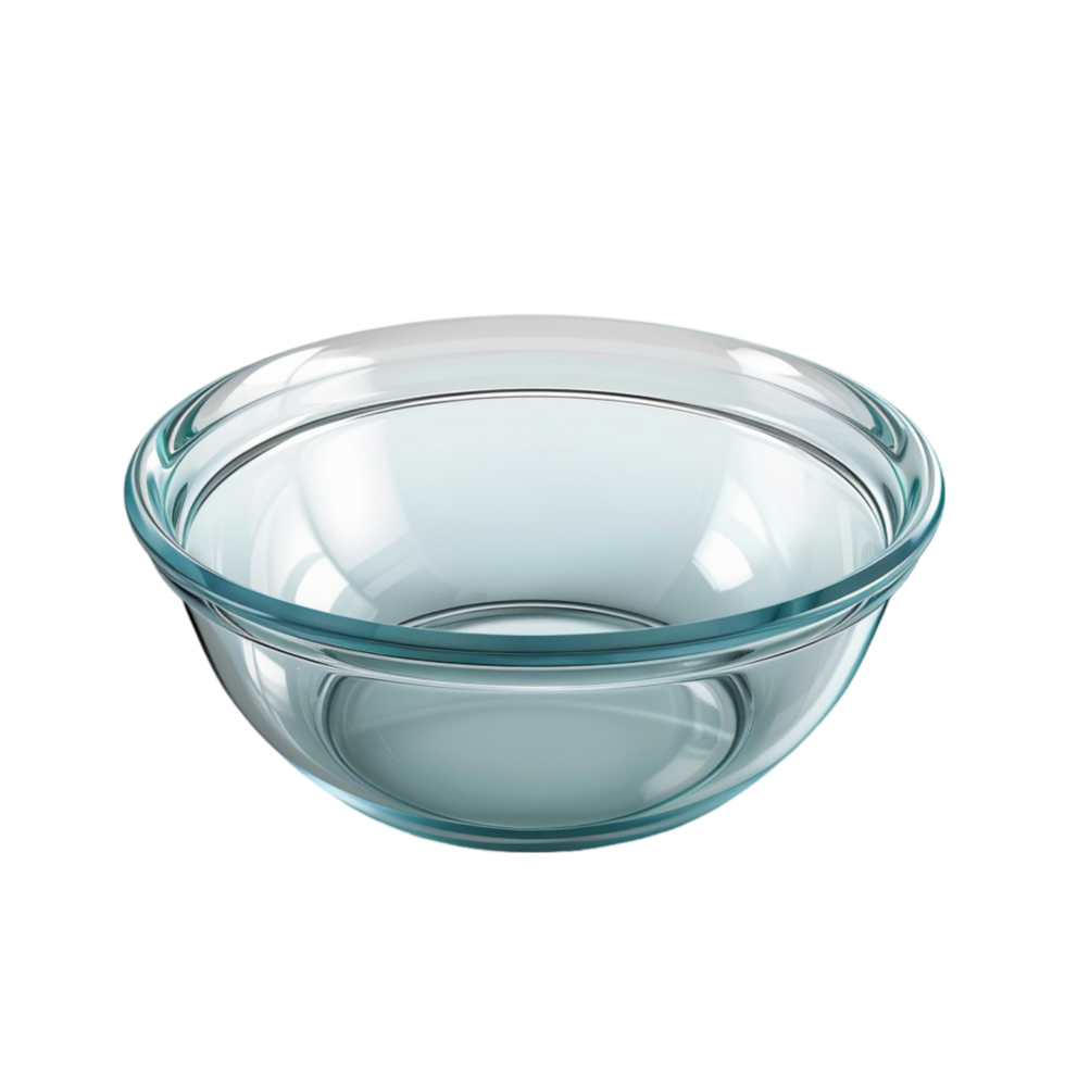 Glass Bowl AI-Generative png