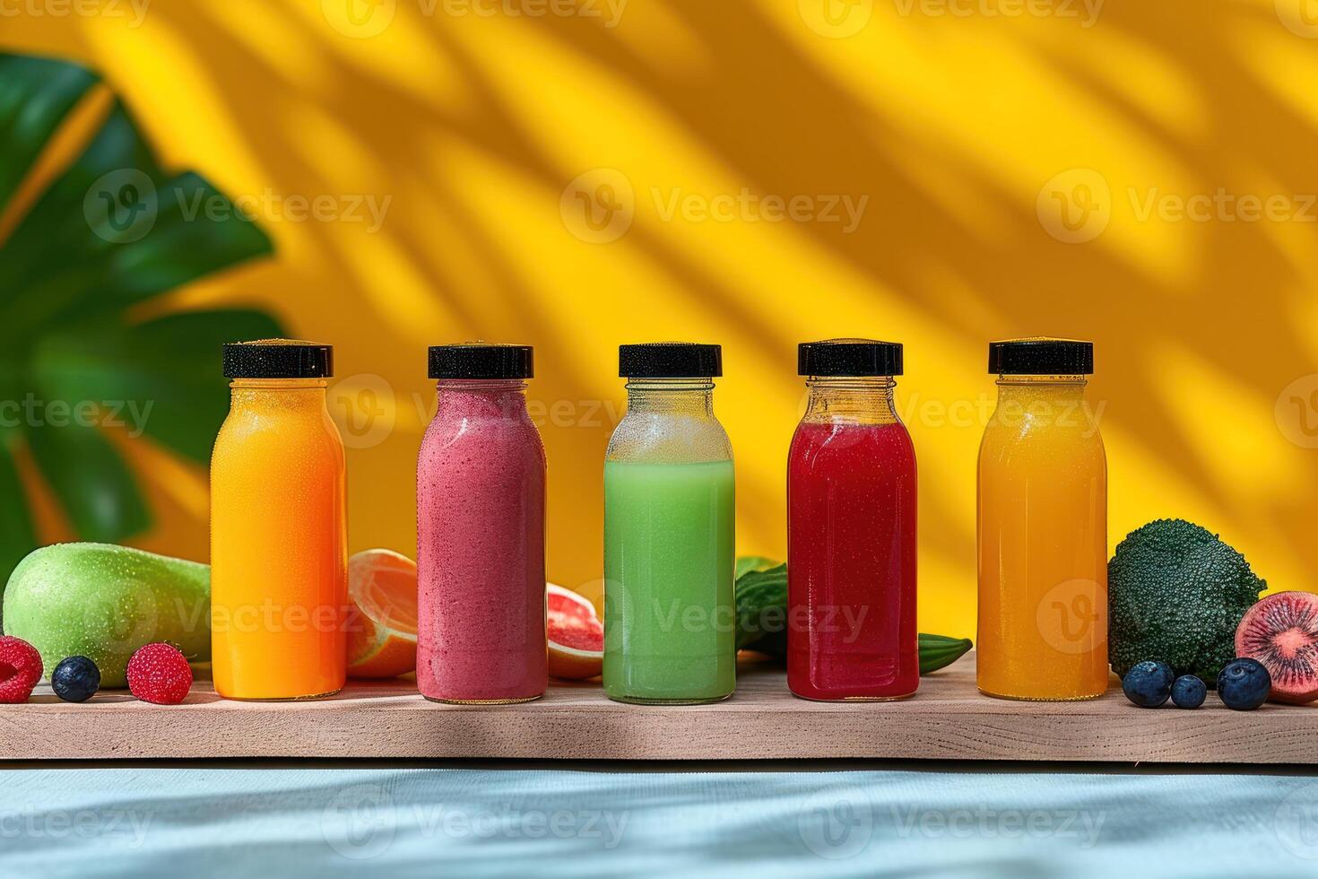 different types and sizes of fruits are in the picture, photo