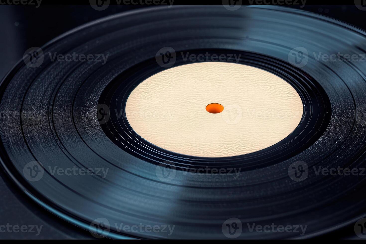 two disc's on a table one with the yellow dot, photo