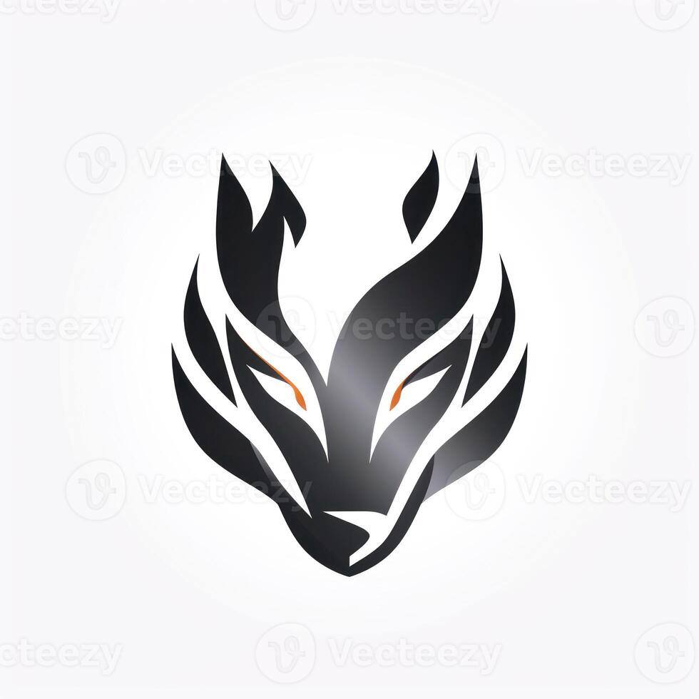 a big bird that is designed like an eagle head, photo