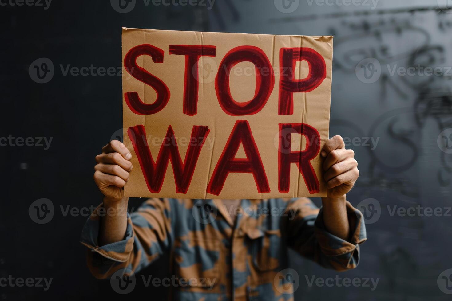 there is a person that has a sign, photo