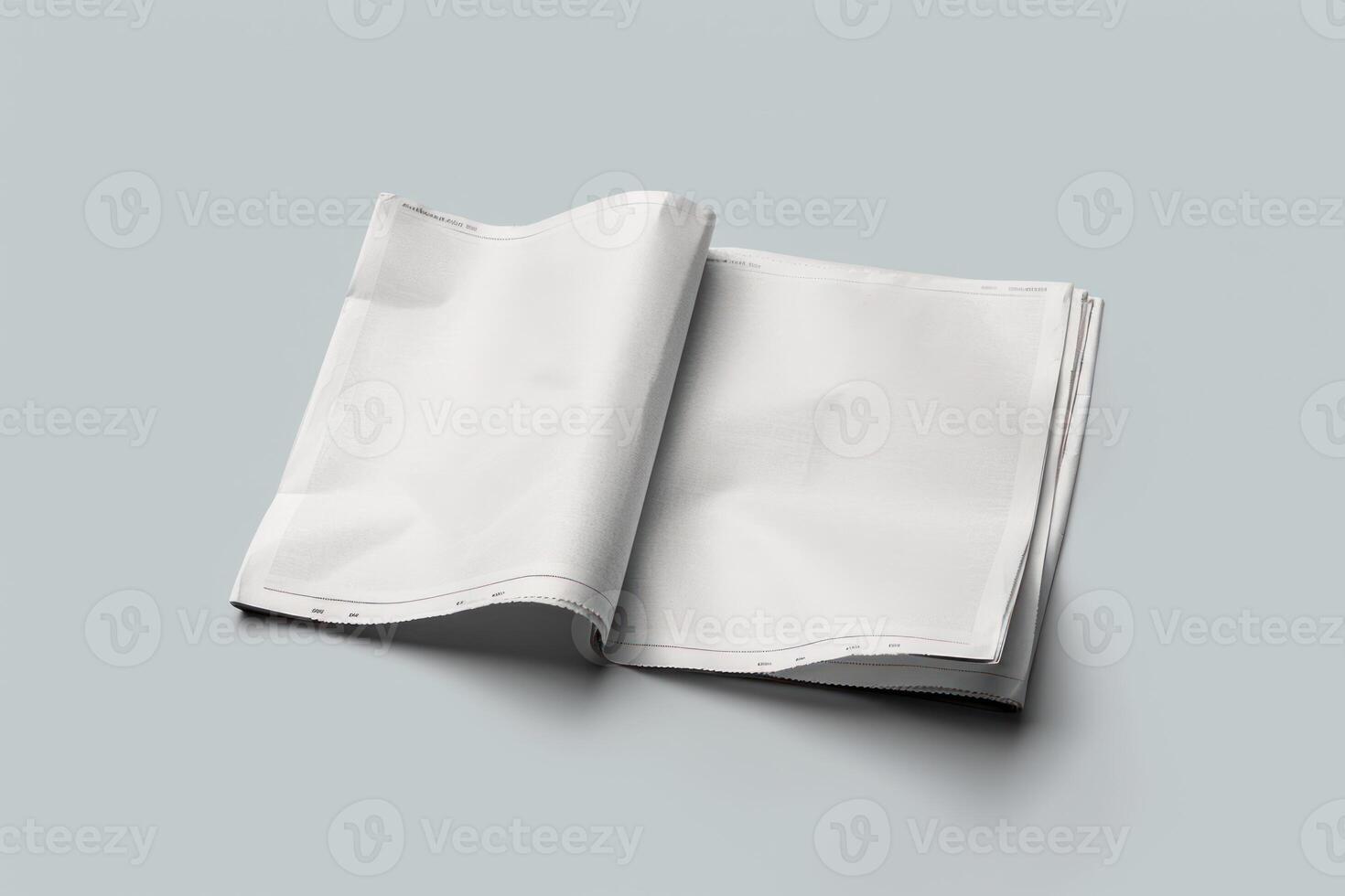 an open piece of white paper being folded, photo