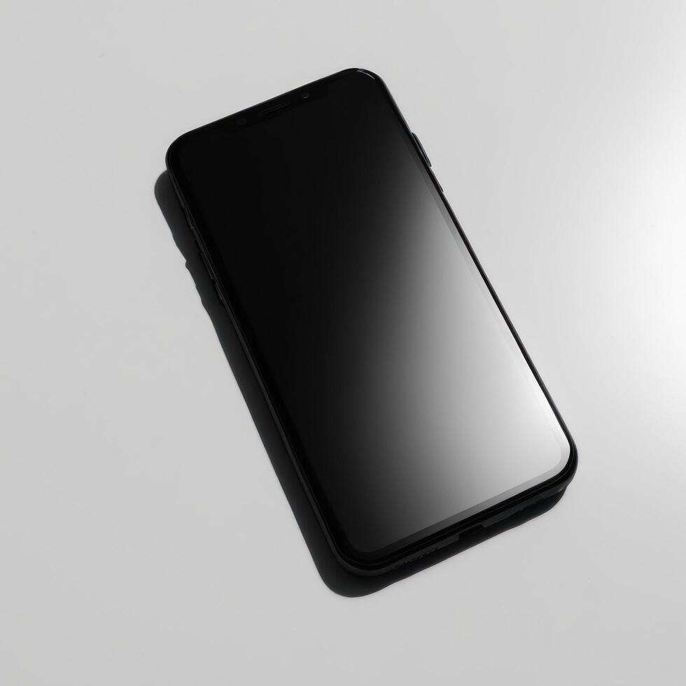 the front of an iphone 12 lith from the camera angle, photo