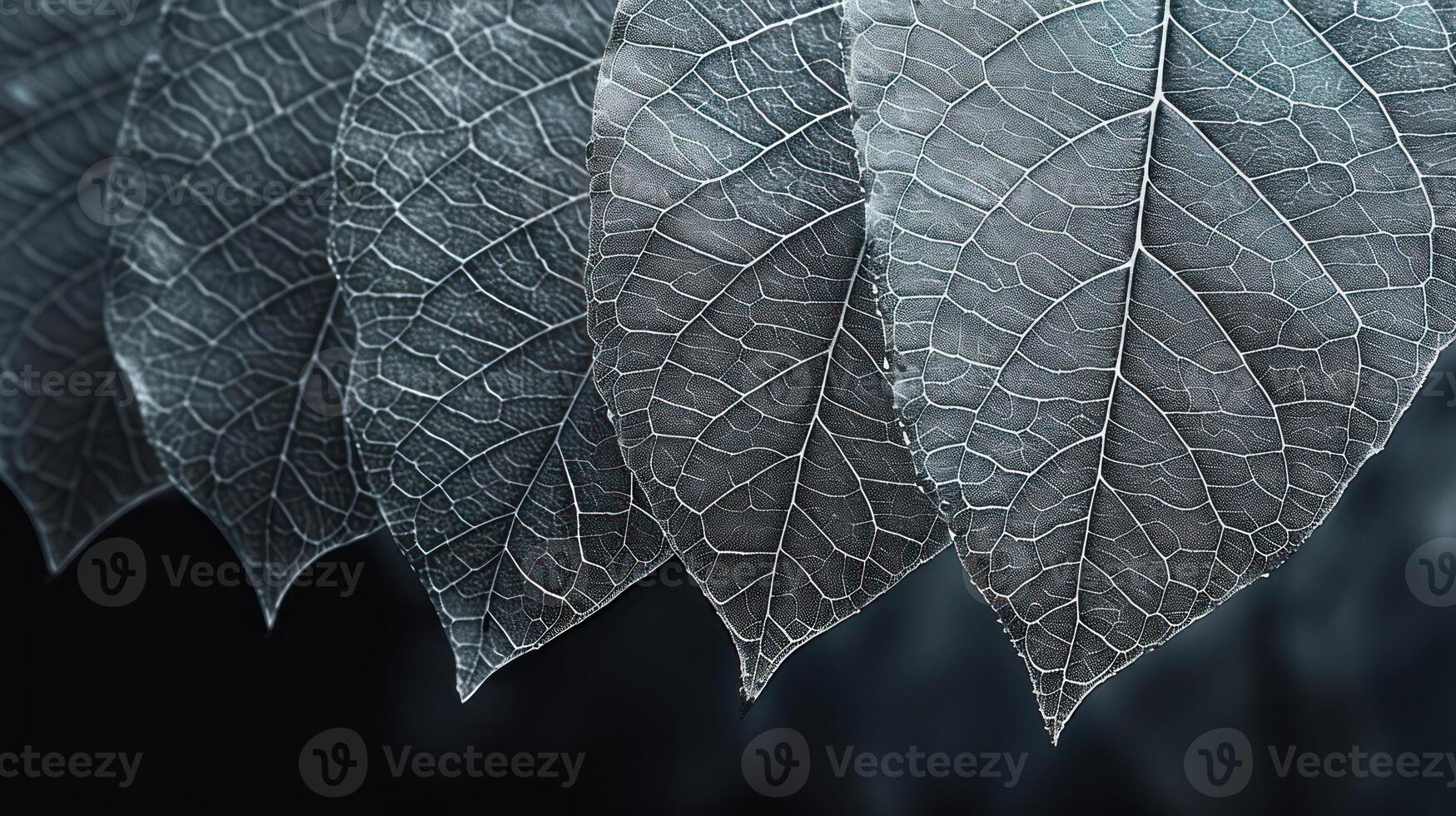 an arrangement of leafs showing the underside and the leaves on the inside, photo