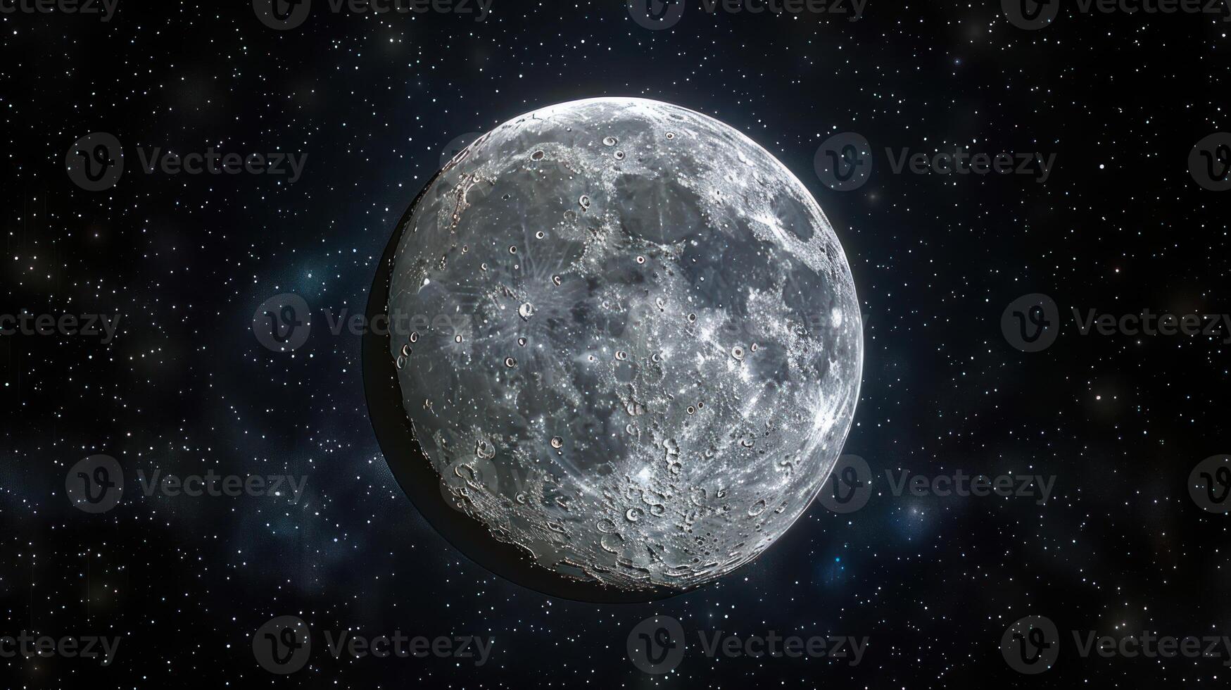 a photo of a full moon in full night sky,