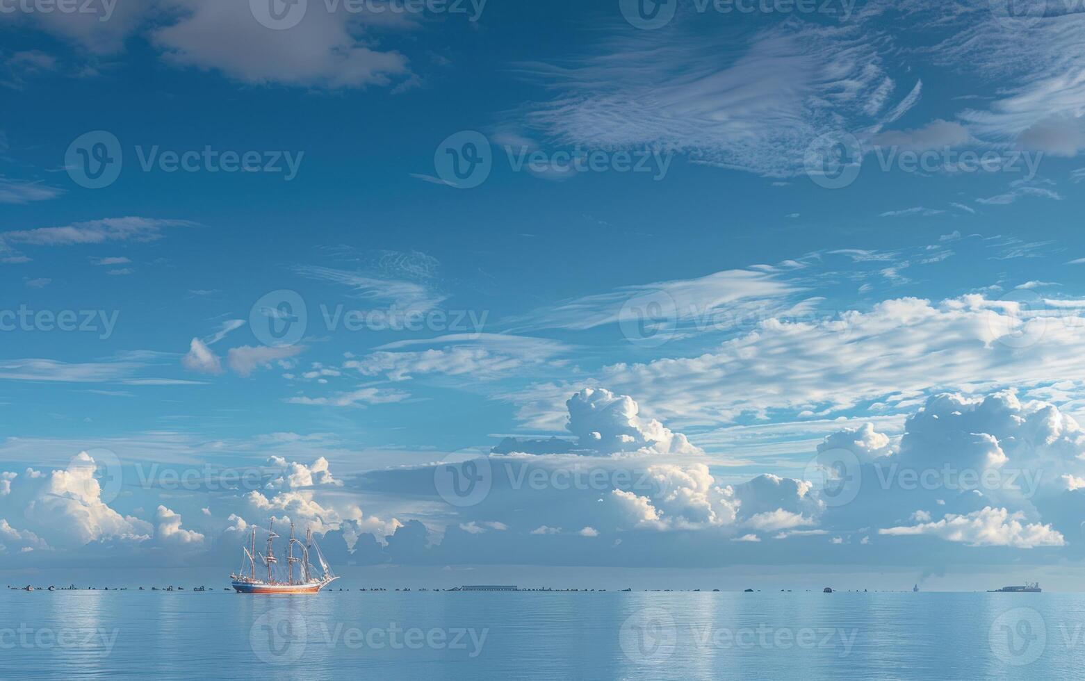 a sail boat in the ocean on a cloudy day, photo