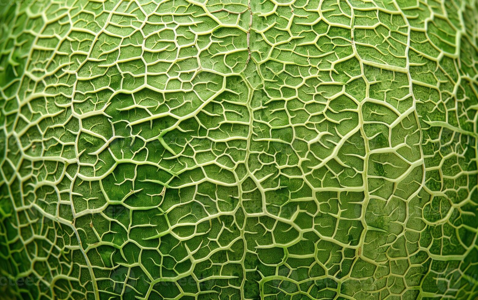 an arrangement of green fruit that looks like a melon, photo