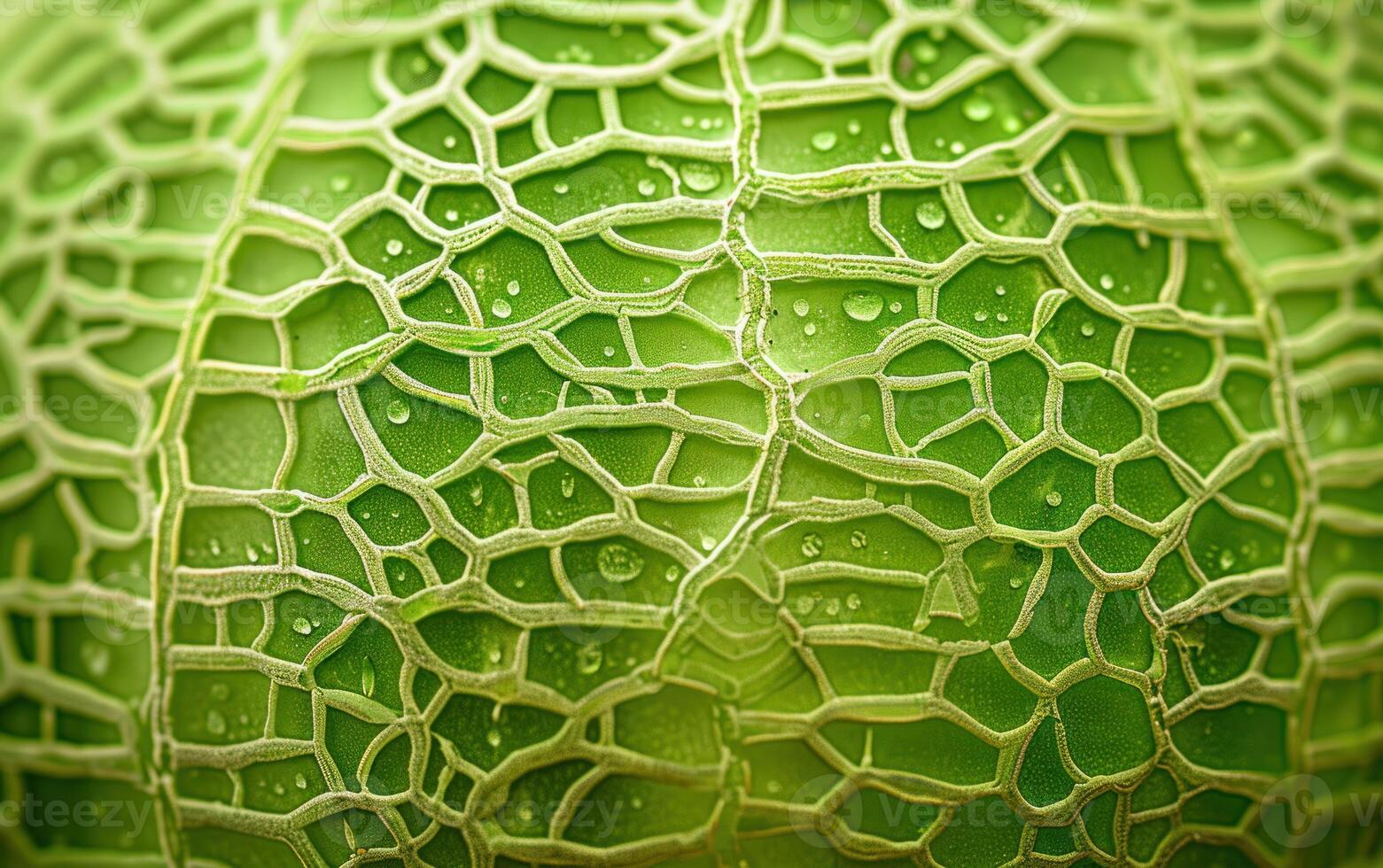 a close up shot of green melon in the dark, photo