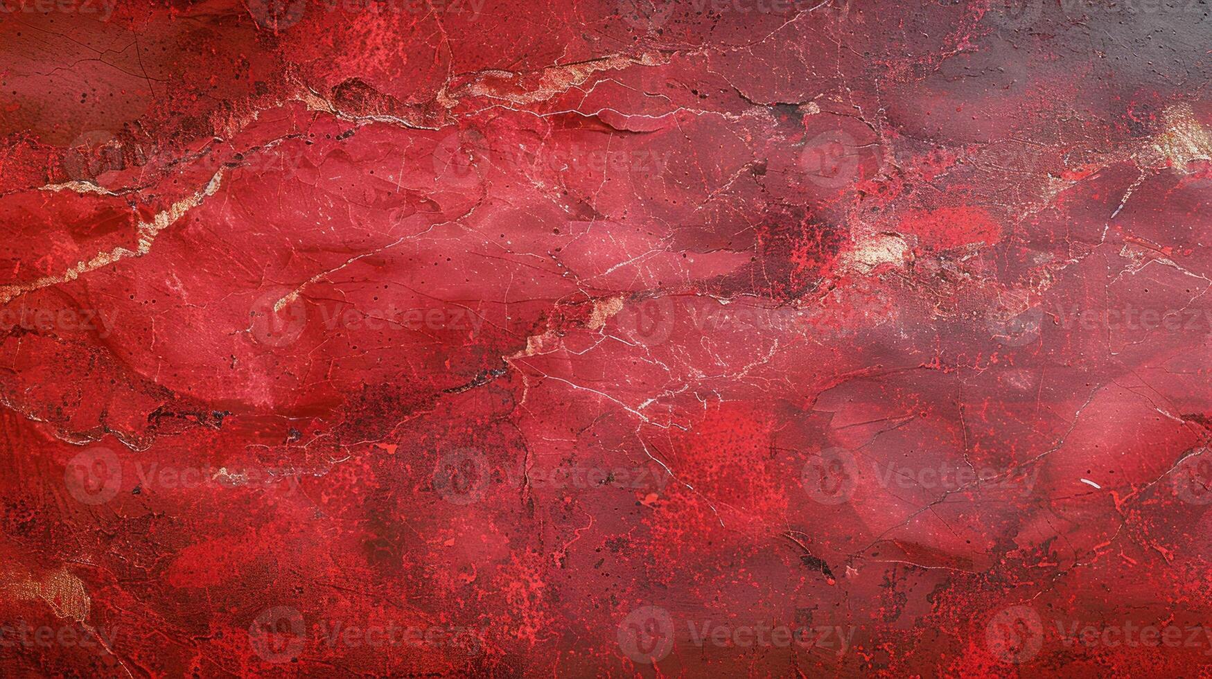 this photo is red and has peeling paint on it,