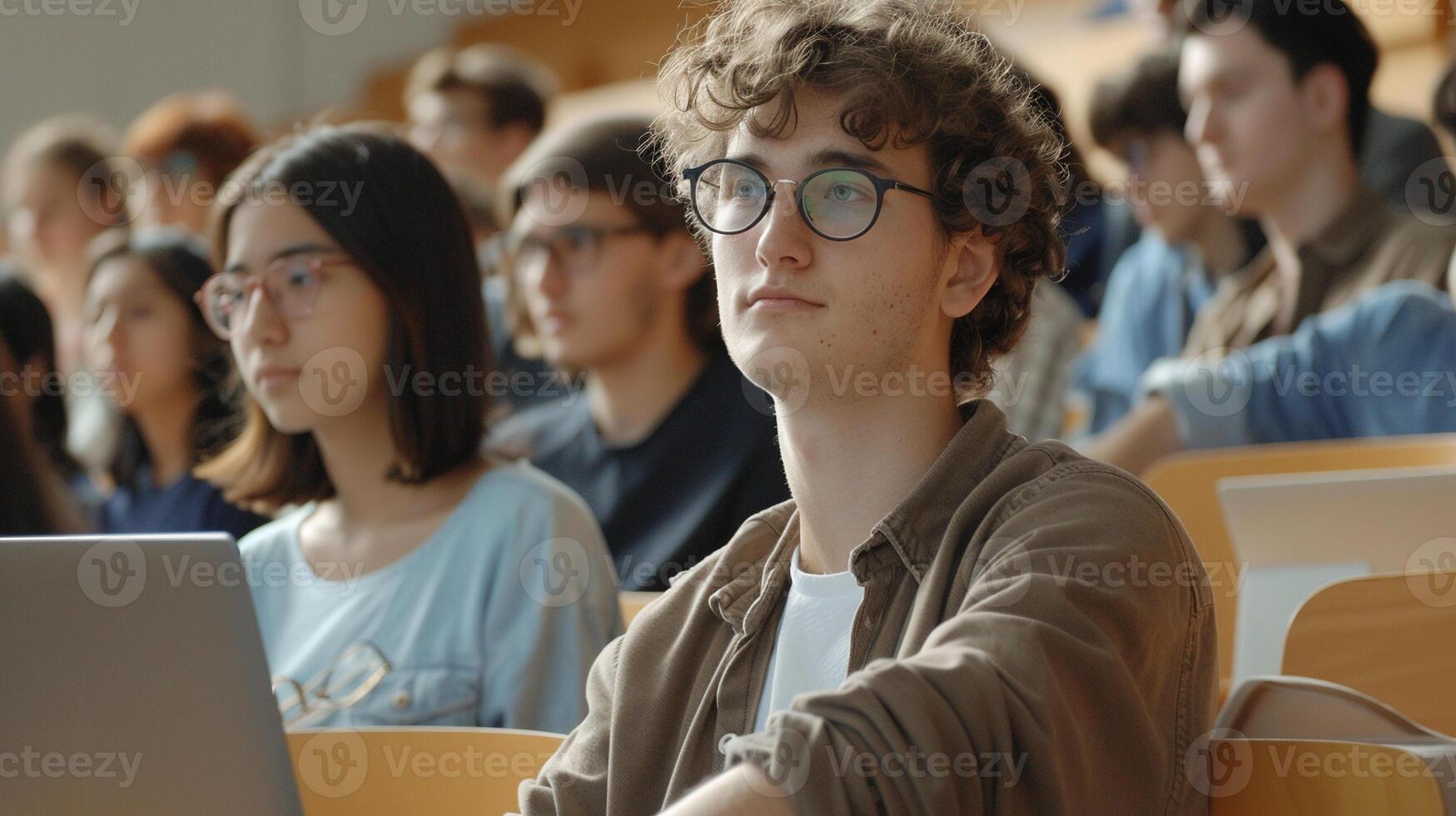 Lecture Hall Students photo