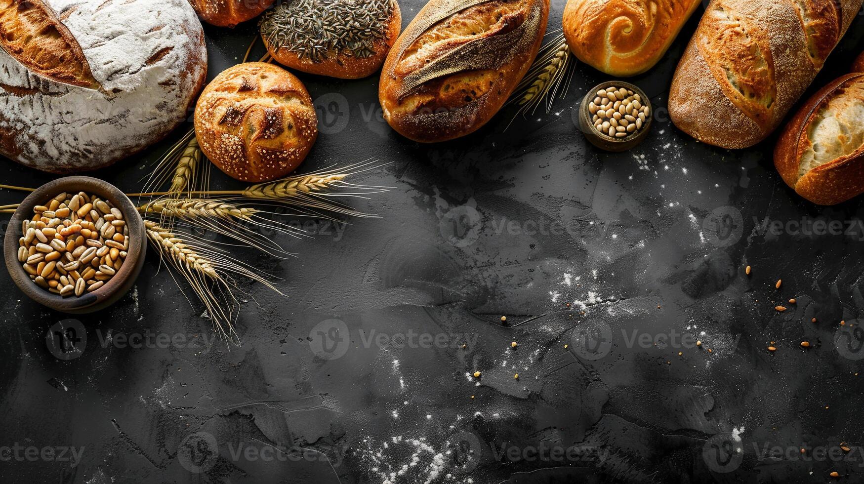 Artisan Bread Display photo