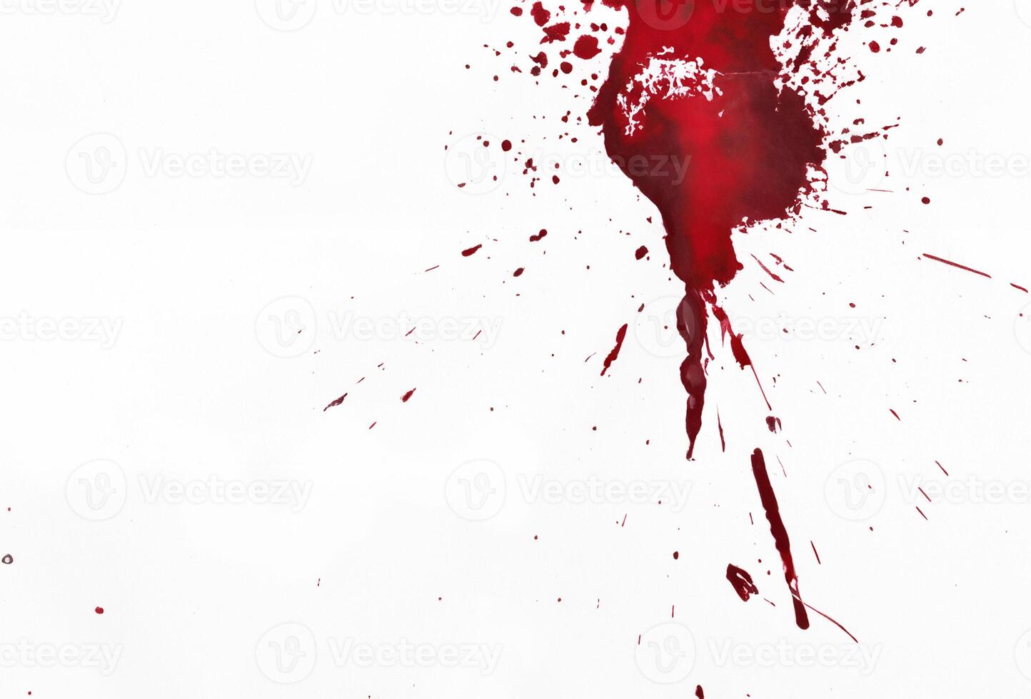 Red Blood Stains on White Surface photo