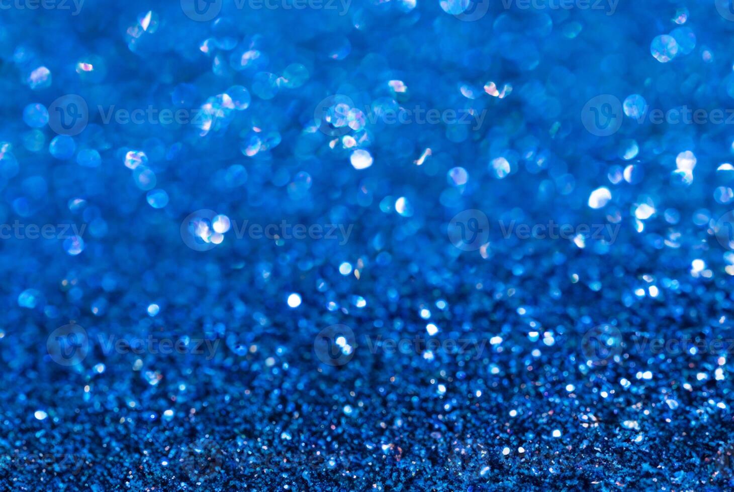 Abstract Blue Glitter Background photo