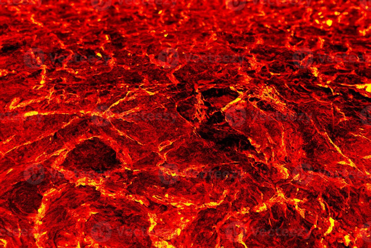Crimson Molten Rock Texture, Abstract Background in Red photo