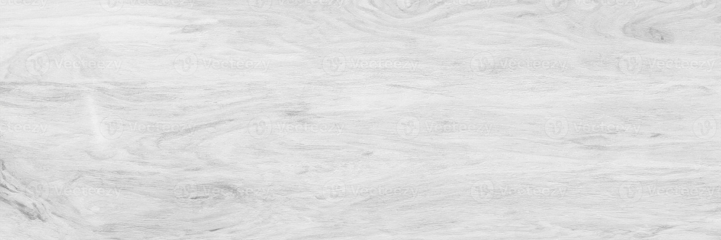 White Wood Pattern and Texture Background in Panoramic View photo