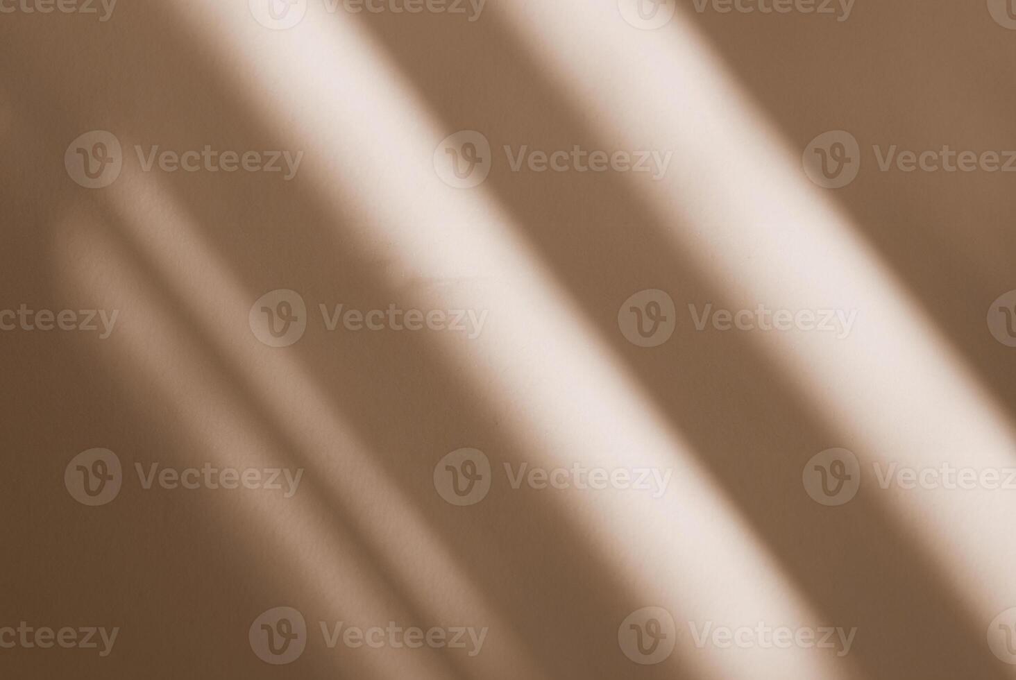 Abstract Background with Brown Sunlight Shadows photo