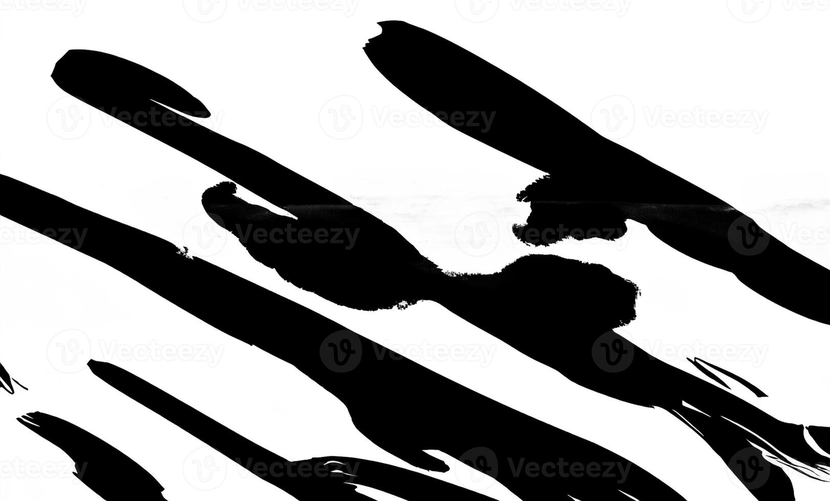 Monochrome Abstract Artwork, Scratch Texture in Black and White photo