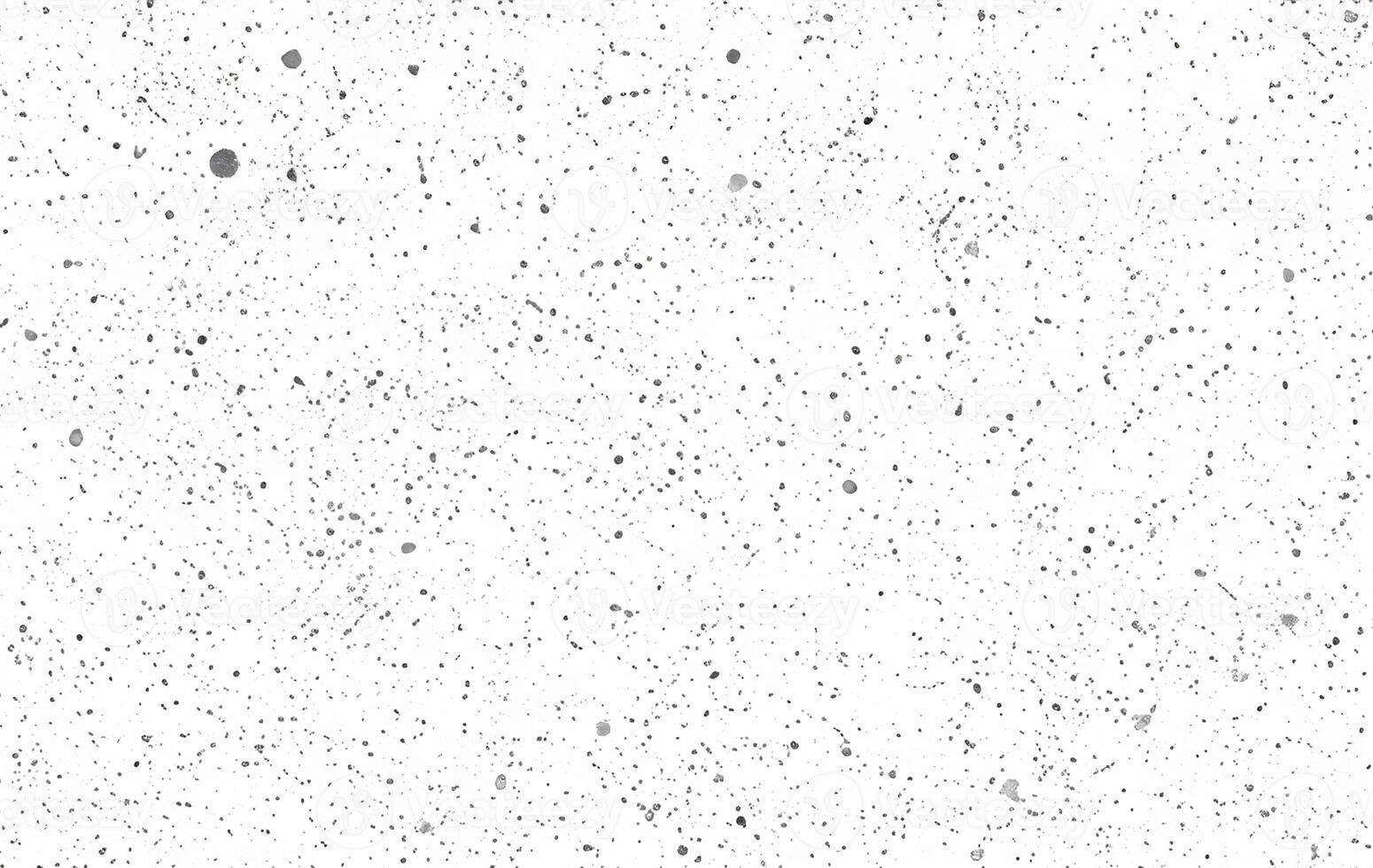 Dirt and Dust Texture on White Background with Falling Black Particles against Winter Sky photo