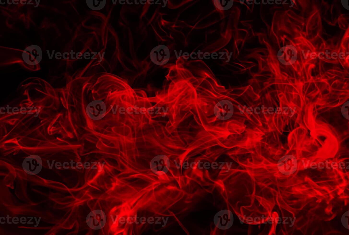 Smoke and Fog Patterns on Dark Background, Symbolizing Fire and Darkness photo
