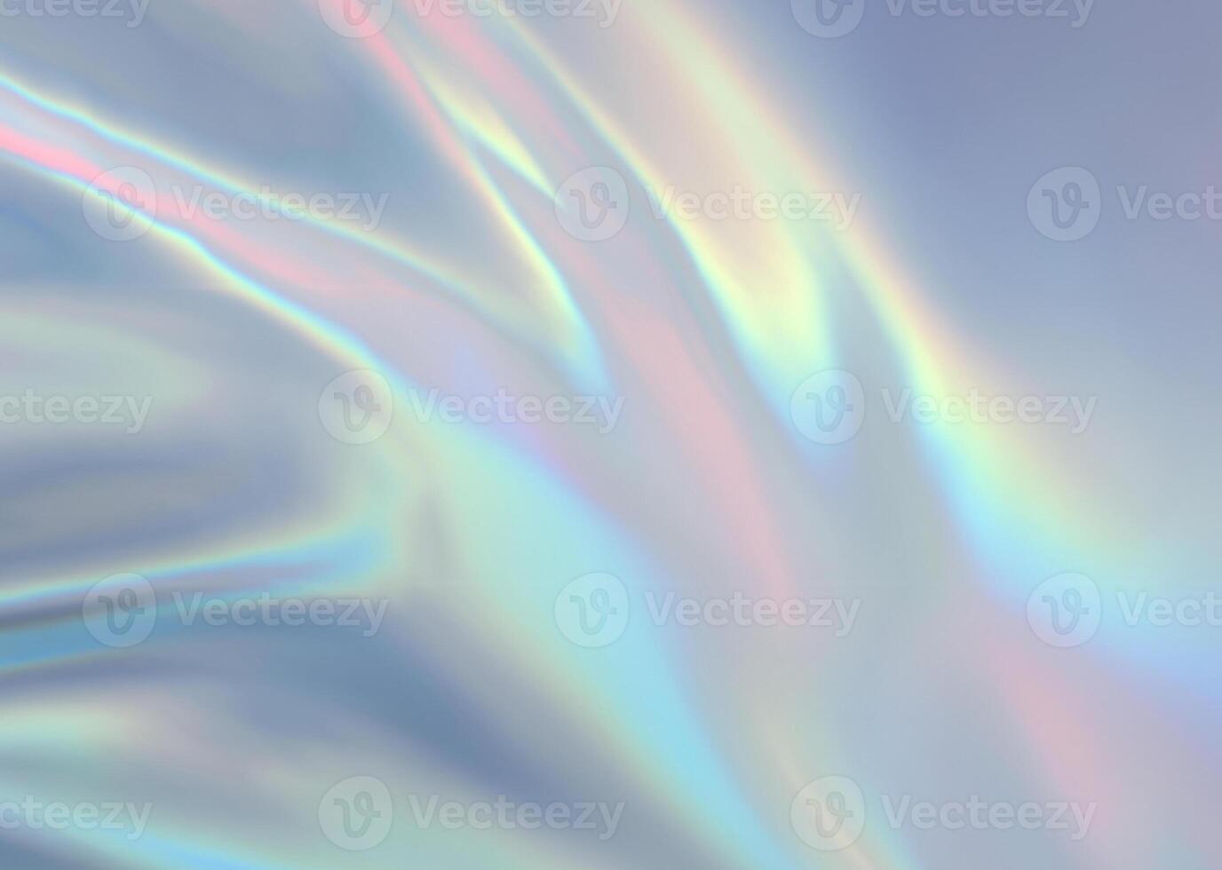 Modern Pastel Iridescent Holographic Foil Background - 3D Render photo
