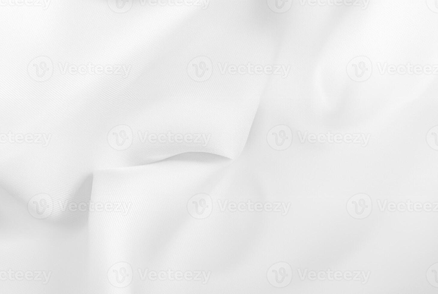 Elegant White Fabric Texture - Silk or Linen Background photo