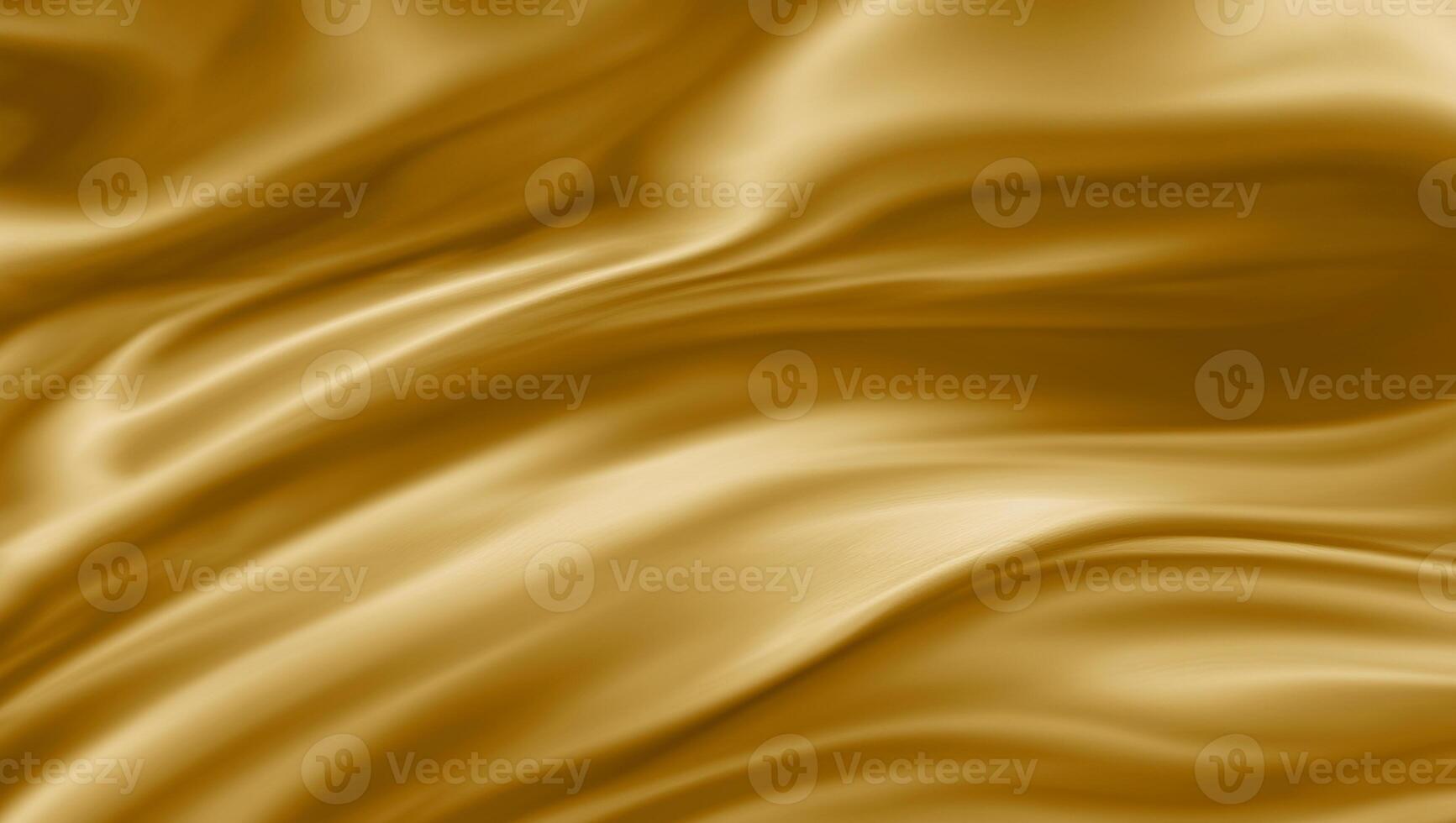 Elegant Gold Fabric Texture with Blank Space for Text photo