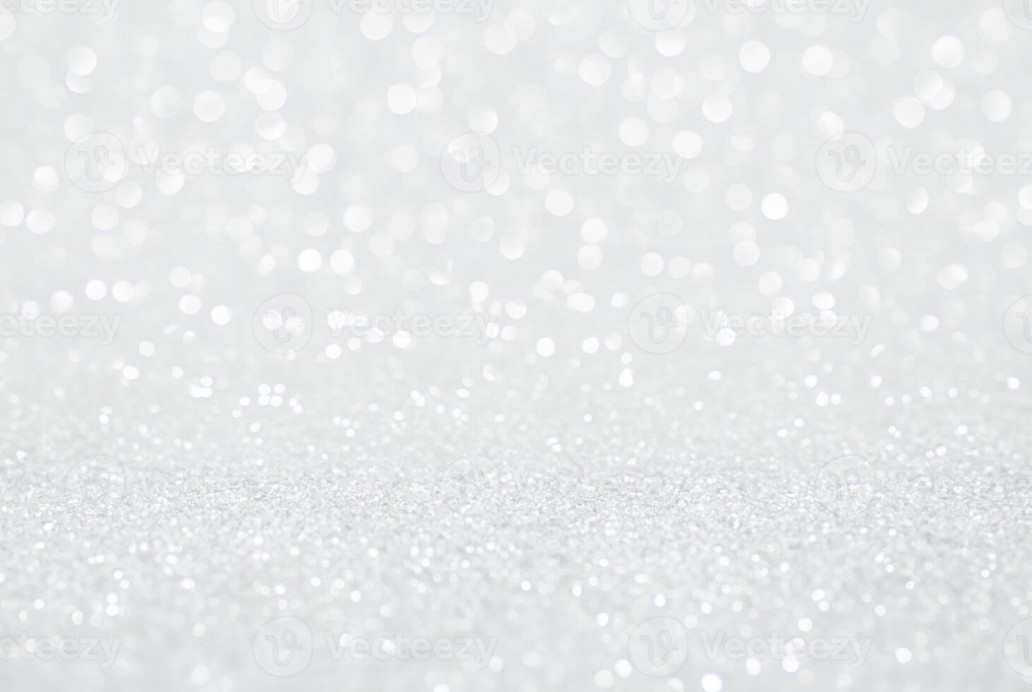 Silver Glitter Christmas Background photo
