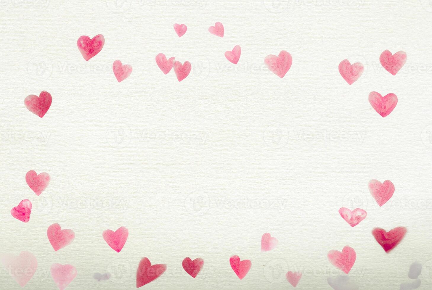 Heart Frame on Recycled Paper - Copy Space photo