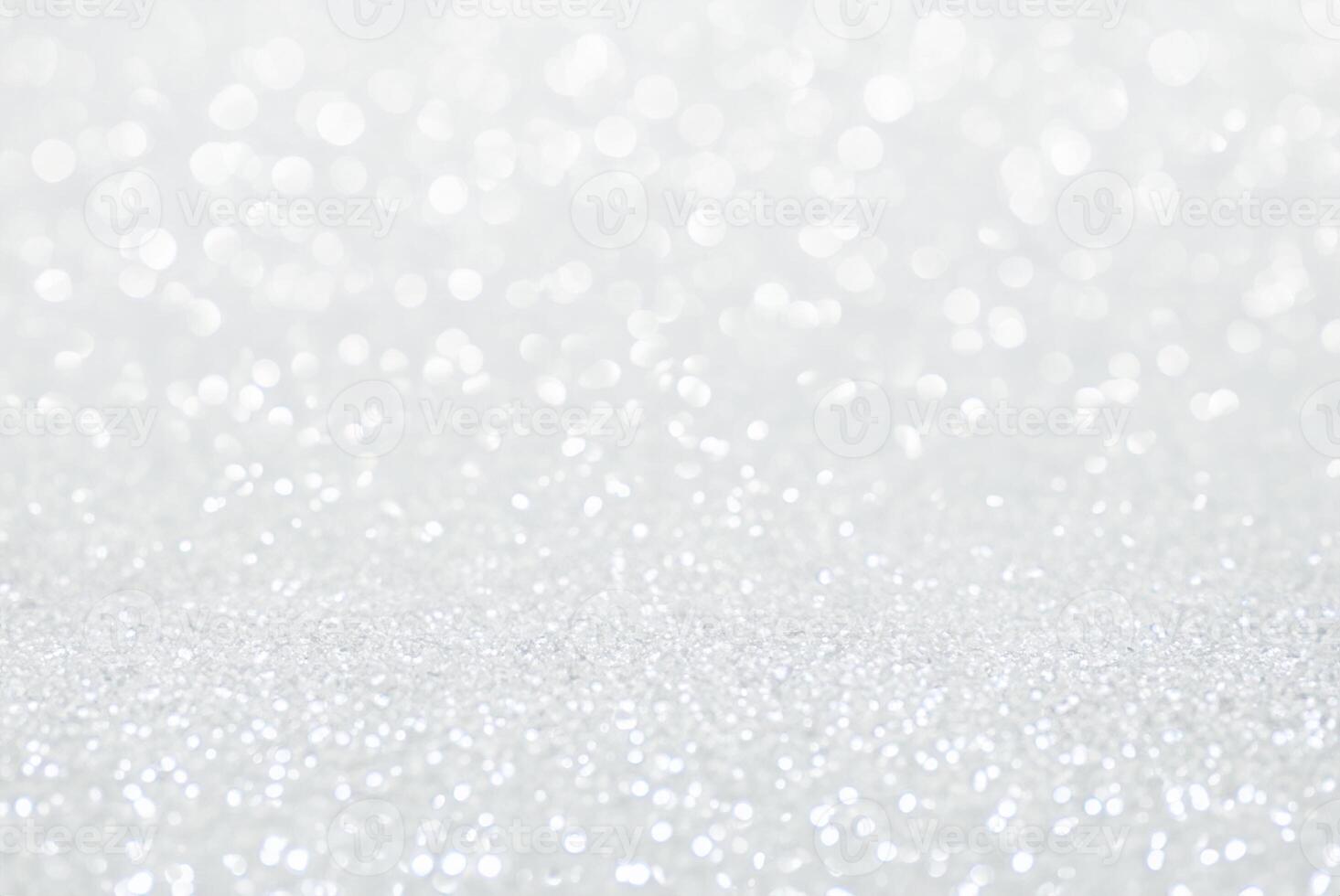 Silver Glitter Christmas Background photo