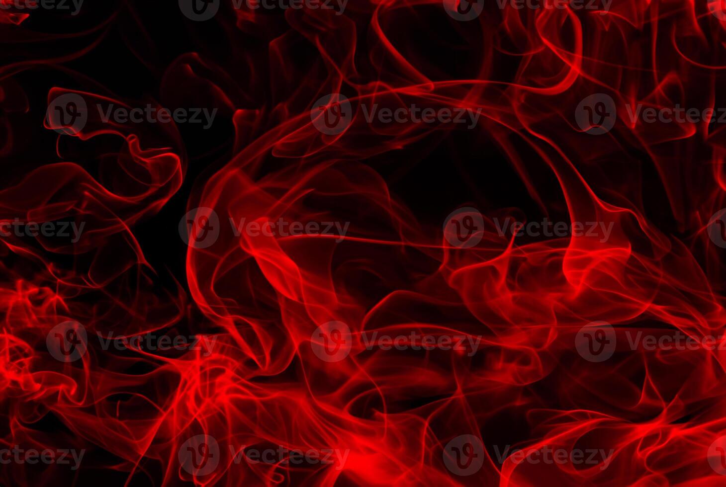 Red Smoke Abstract on Dark Background photo