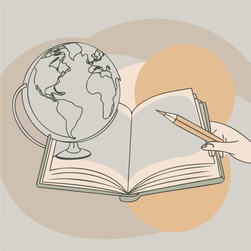 World Letter Writing Day illustration vector