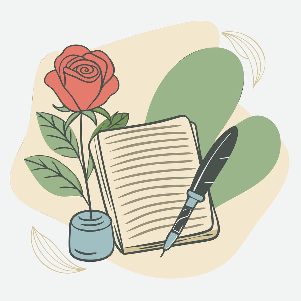 World Letter Writing Day illustration vector