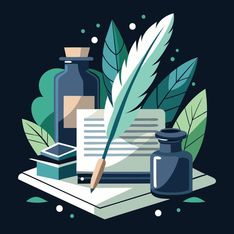 World Letter Writing Day illustration vector