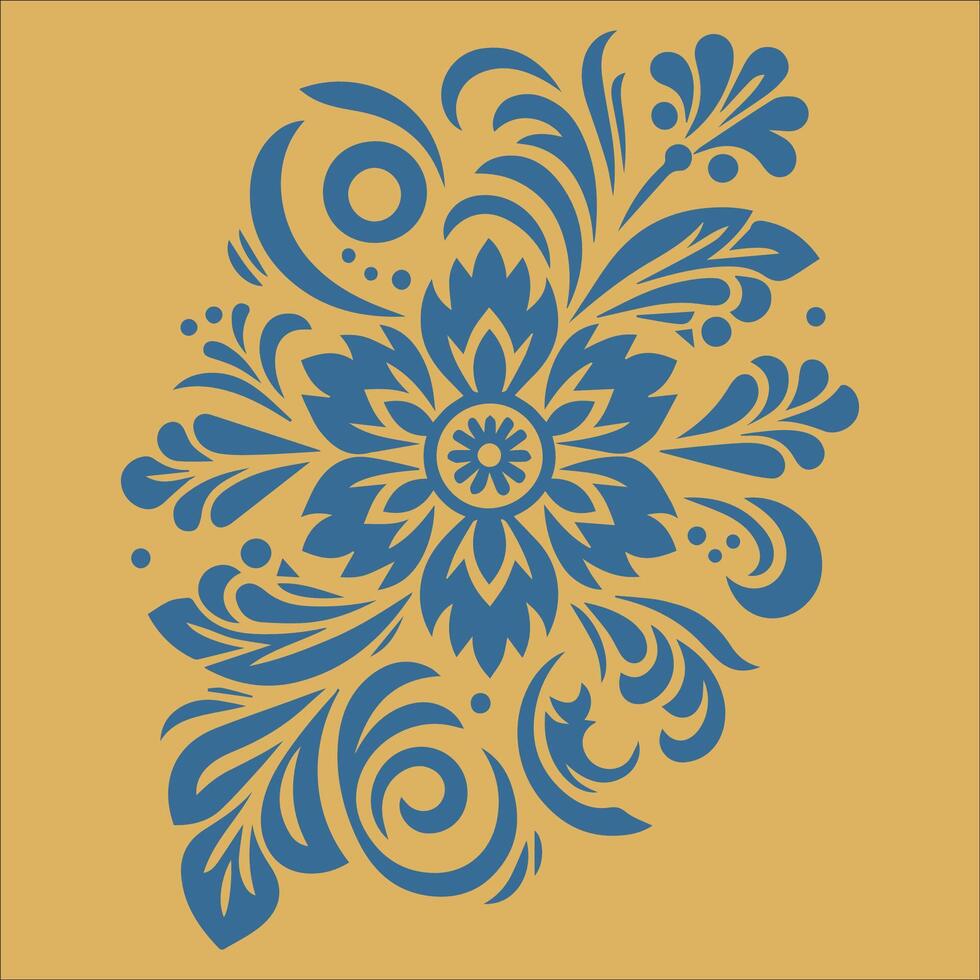 Attractive and beautiful floral pattern design for textile vector