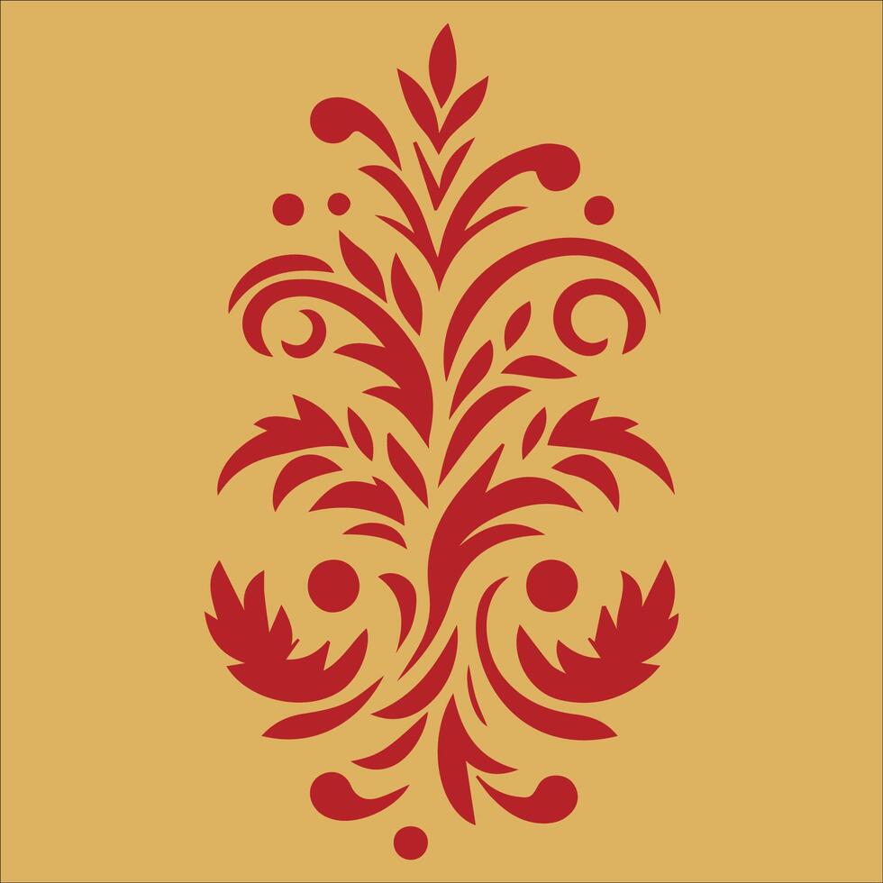 Attractive and beautiful floral pattern design for textile vector