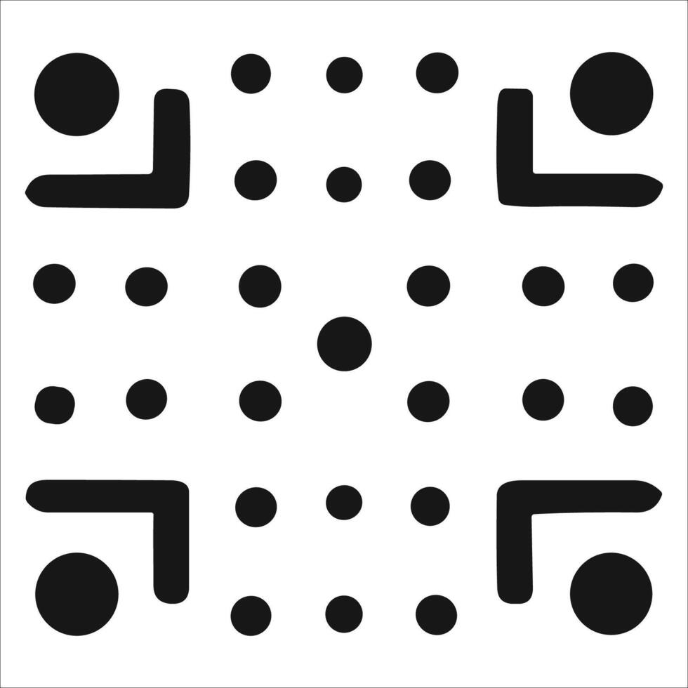 Attractive and beautiful geometric pattern design vector