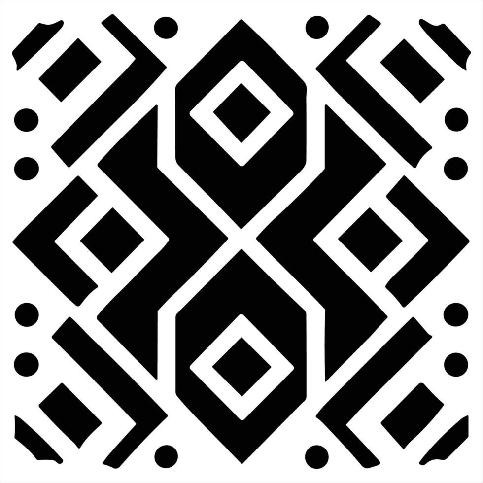 Attractive and beautiful geometric pattern design vector